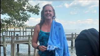 Meridian woman swims English Channel