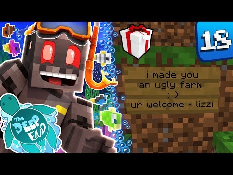 Minecraft The Deep End SMP Episode 18: Lizzie's Present
