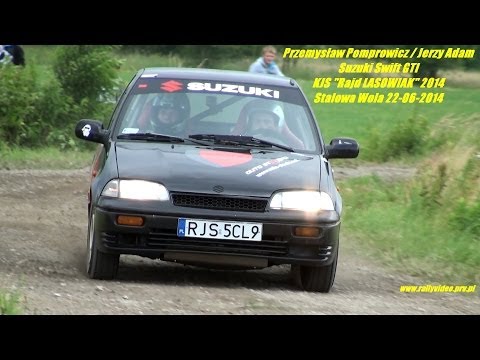 Przemysław Pomprowicz / Jerzy Adam - Suzuki Swift GTI - KJS "Rajd LASOWIAK" Stalowa Wola 22-06-2014