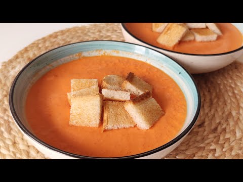 Easy gazpacho recipe | Best veggie cold soup for summer days