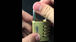 How to successfully solve a brinks lock