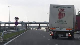 preview picture of video 'Uzavřený hraniční přechod Rajka pro kamiony - část 2'