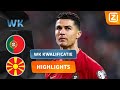 HET IS EROP OF ERONDER! ⚔️ | Portugal vs Noord-Macedonië | Kwalificatie WK 2022 | Samenvatting