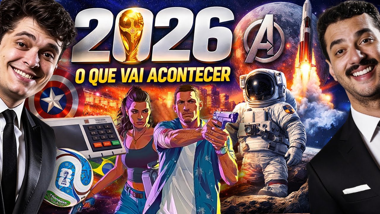 O QUE VAI ACONTECER EM 2026? O Ano Que Vai PARAR O MUNDO