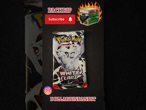 @pokemon #pokemon #packrip #whiteflare #tcg #tcgcommunity #comiccollector #dollarbinbandit