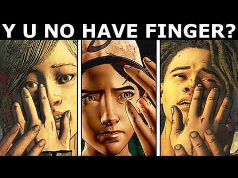 Violet, Louis & Clementine Talking About Their Fingers - The Walking Dead Final Season 4 Episode 4