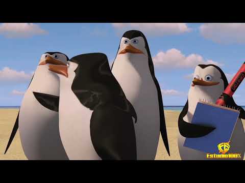 Vamos começar a contar uma linda historia trechos para retrospectiva pinguim de MadagáscarESTUDIO100