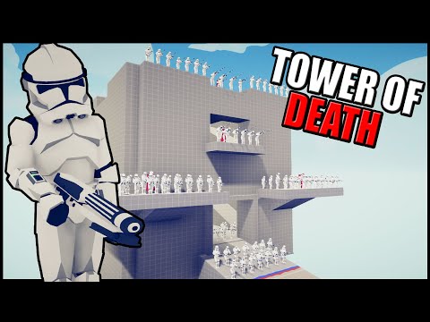 TABS Clone Tower of DEATH! - Totally Accurate Battle Simulator: Star Wars Mod