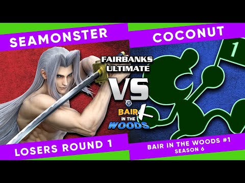 Bair in the Woods: Seamonster (Sephiroth) vs Coconut (G&W) - SSBU Losers Round 1