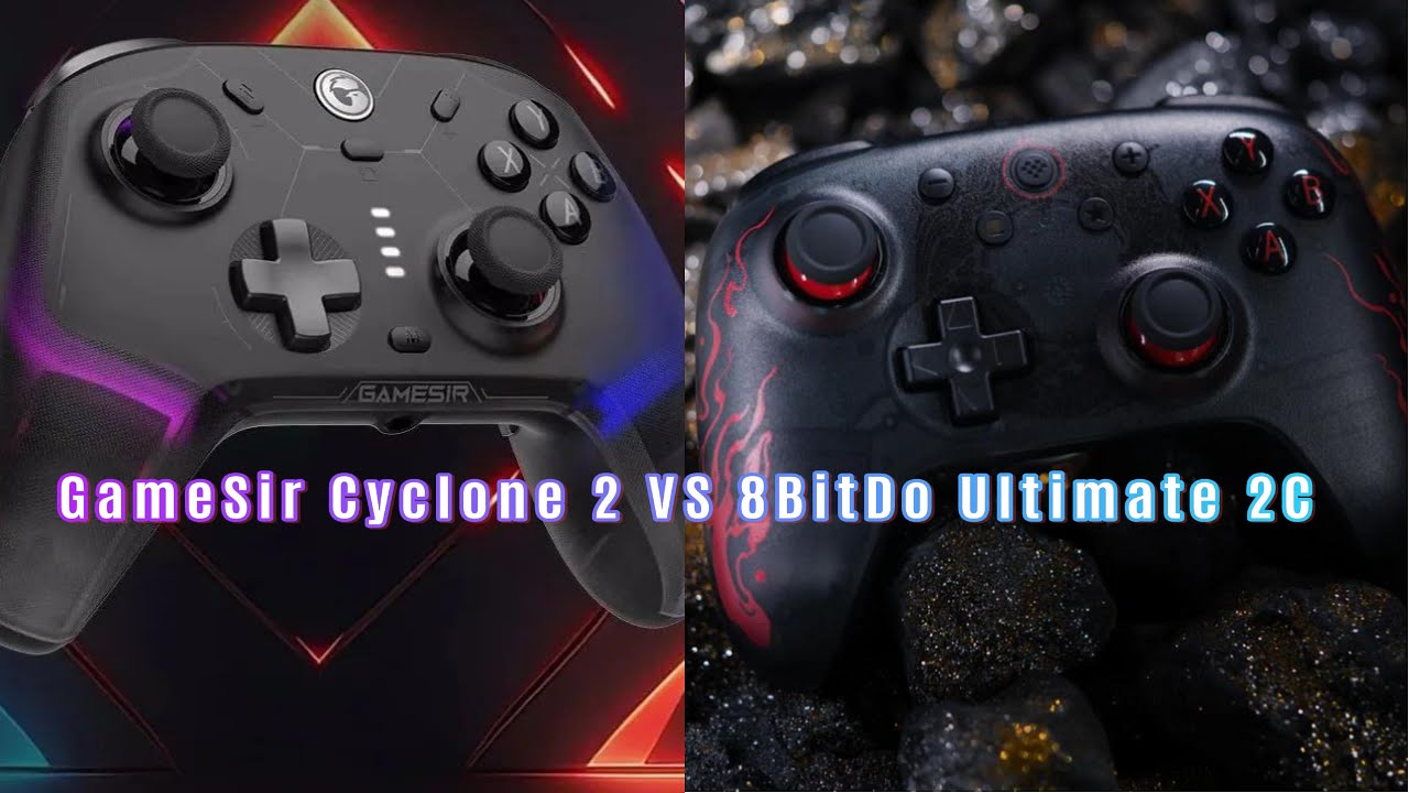 GameSir Cyclone 2 vs 8BitDo Ultimate 2C: Which Budget Controller is BETTER?