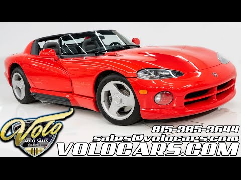 1993 Dodge Viper (CC-1614887) for sale in Volo, Illinois