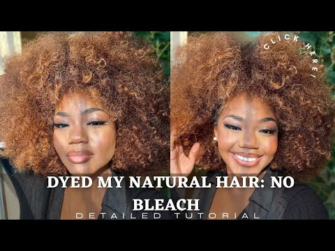 How To DYE Hair HONEY BLONDE | NO BLEACH Step by Step...