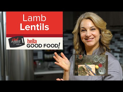 Ground Lamb with Crispy Lentils | Dinner Recipes