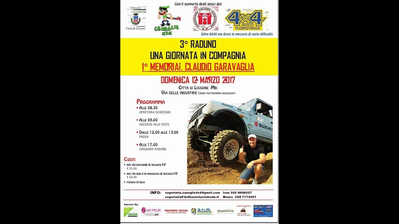 3° Raduno Una Giornata In Compagnia 2017 Canaglie 4x4