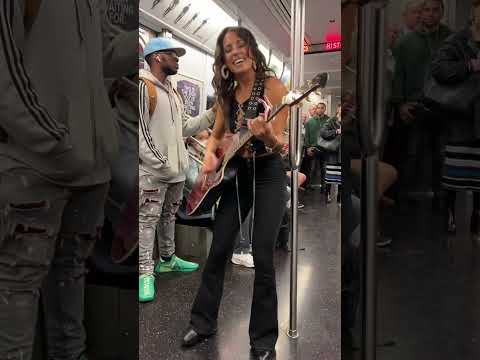 I was SO scared!! #singer #nyc #nycsubways #metro