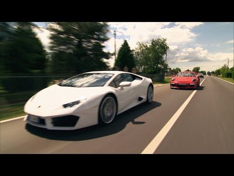 Roadtrip nach Italien: Porsche 911 GT3 RS vs. Lamborghini Huracán - GRIP - Folge 369 - RTL2