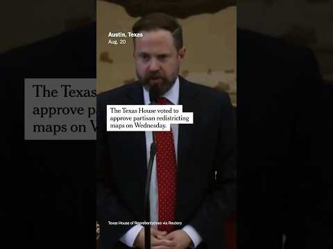 Texas House Approves New Voting Maps, as Trump Wanted