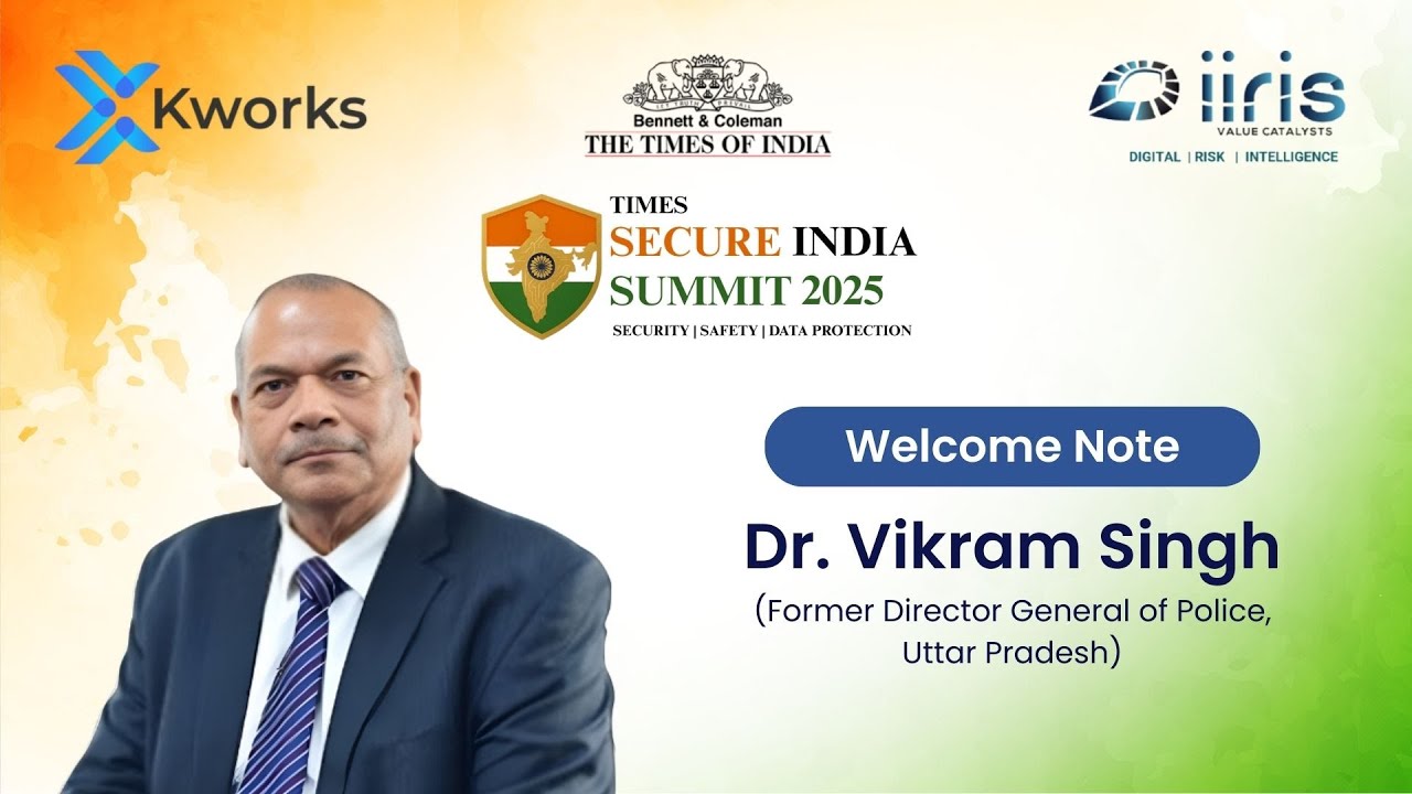 Keynote Address by Dr. Vikram Singh | Times Secure India Summit 2025