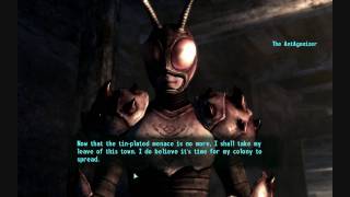 Fallout 3 Unique Weapons - Ant&#39;s Sting &amp; side quest &#39;Superhuman Gambit&#39;