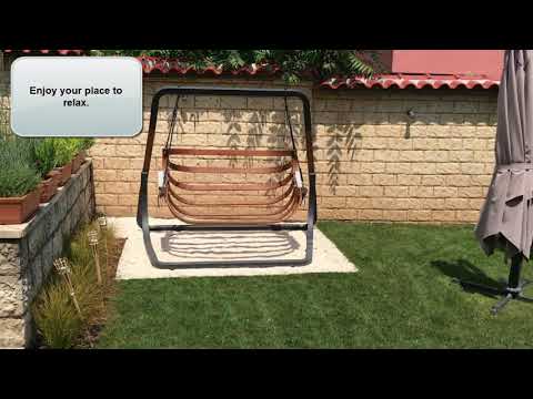 How to create a relaxing garden place