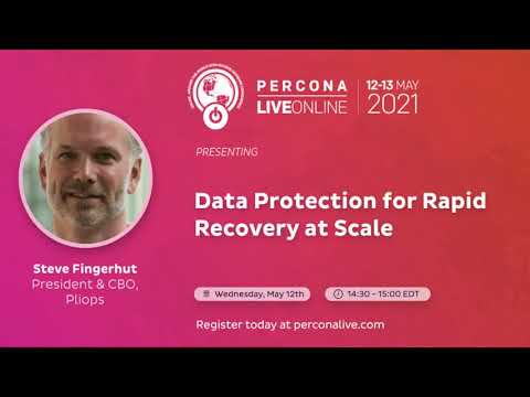 Percona Live ONLINE 2021 Open Source Database Conference May 12 13 2021