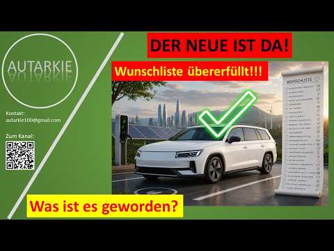 Der NEUE ist da. Mein neues E-Auto. Es ist ein KOMBI ;-) & LUXUS pur! Folge 527 #4k