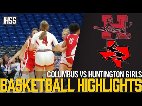 Columbus vs Huntington - 2023 Week 28 Girls Basketball Highlights