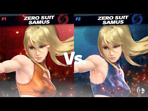 Zero Suit Samus Ditto battle