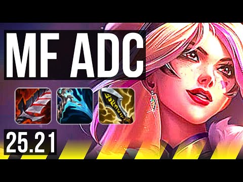 MISS FORTUNE & Rakan vs JINX & Rell (ADC) | Legendary, Rank 12 MF | EUW Challenger | 25.21