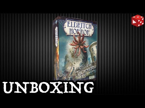 Städte in Trümmern - Eldritch Horror Erweiterung - Brettspiel Unboxing Video deutsch