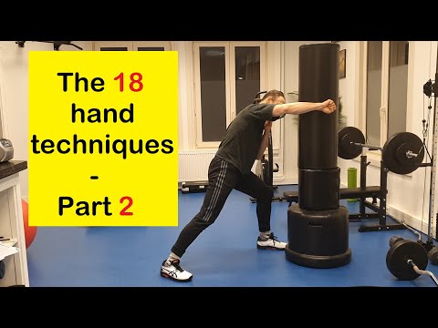 Lesson 54: How to do the 18 hand attacks of the martial art Kalaripayattu - part2