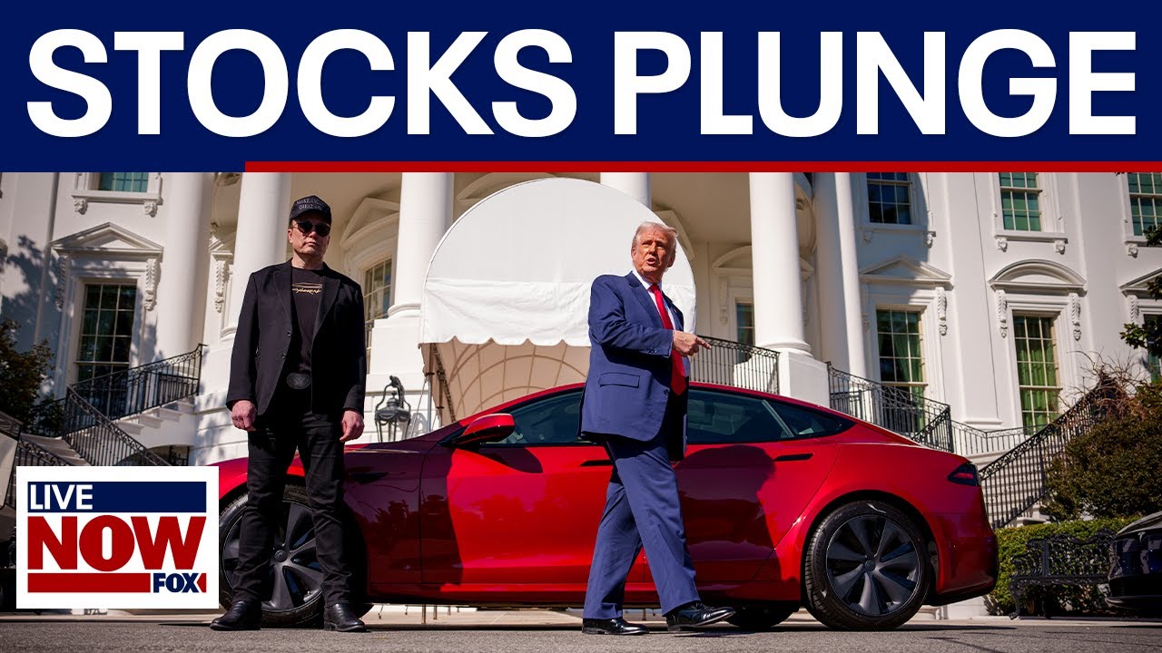 Elon Musk Tesla stocks plunge amid feud, Trump to sell his Tesla