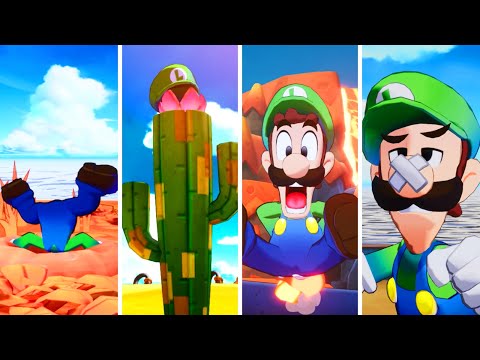 Mario & Luigi: Brothership – Alle Luigi-Bruchlandungen