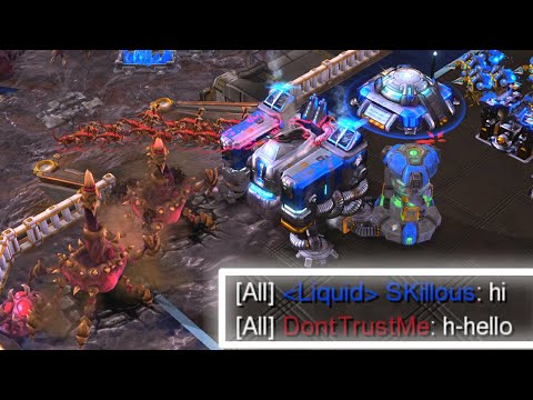 I Challenged This Pro Player To Defend My Incredible Zerg Cheese