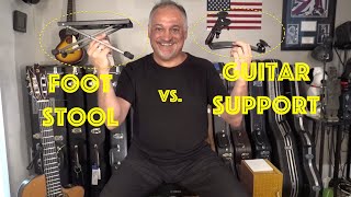 Video thumbnail for Guitar Support Ergo Play Tappert vs. Foot Stool : Playing Posture for Classical and Acoustic Guitar by Cesar All Guitar