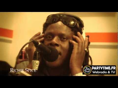 RICHIE SPICE - Freestyle at PartyTime 2012