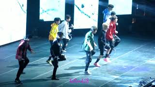 180623 PENTAGON (Wake Up) x STRAY KIDS special stage: 'PASSION' NY 2018