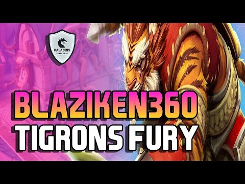 Blaziken360 Tiberius Competitive (GM) TIGRON’S FURY - Immortal X11