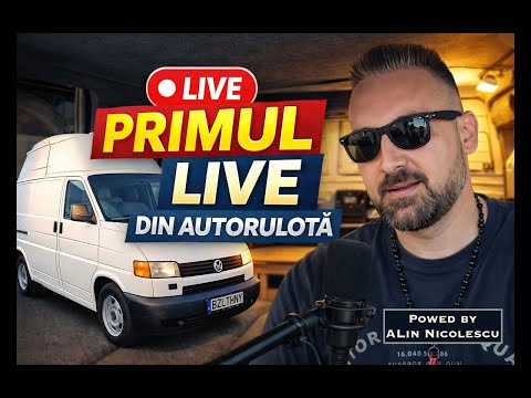FIRST LIVE from the AUTOROLOTĂ | Let's get to know each other 🚐❤️❤️❤️ #allinone #trip