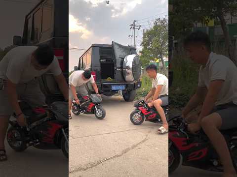 Their Brother's 2 years Old Bike... But It Refused to Break! 😱🏍️#facts #shorts