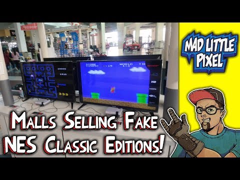 Fake Nintendo Systems Sold In Malls! The NES Classic Clone Wars!