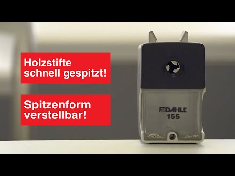 Artikelvideo 1 für DAHLE Spitzmaschine 155 grau, Artikelnummer 483784