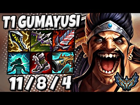 T1 Gumayusi Draven vs Lucian [ ADC ] Patch 25.11 Korea Challenger