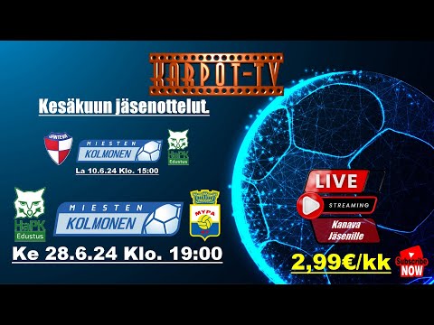28.6.2023 | HaPK - MyPa | Miesten Kolmonen | Urheilukenttä N, Hamina