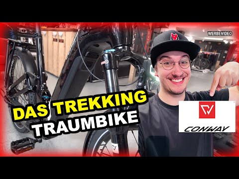 Mauers Baikschopp | Ein Trekking E-Bike als Tiefeinstieg vollgefedert? Conway Cairon SUV FS
