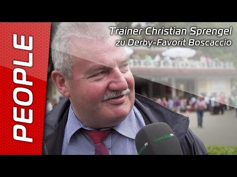 Christian Sprengel zu Derby-Favorit Boscaccio