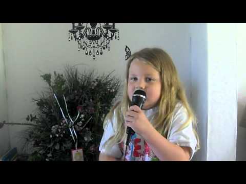 Aimie Nelson cover lady antebellum American Honey age 7yrs