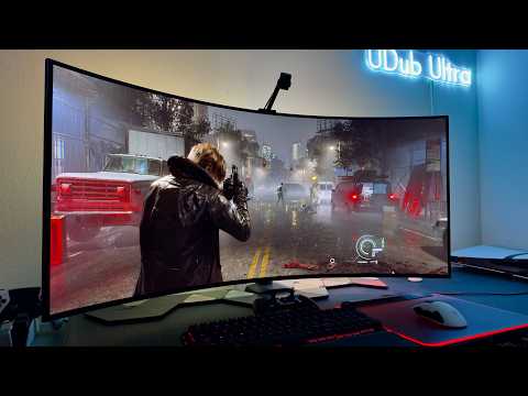 Resident Evil Requiem PC HDR Gameplay on a LG 45" UltraGear OLED 5K2K | This Looks INCREDIBLE