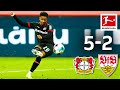 Gray with Debut Goal in 7-Goal Spectacle | Bayer 04 Leverkusen - VfB Stuttgart | 5-2 | Highlights