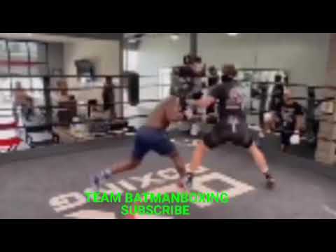 CALEB PLANTS DROPS SPARRING PARTNER